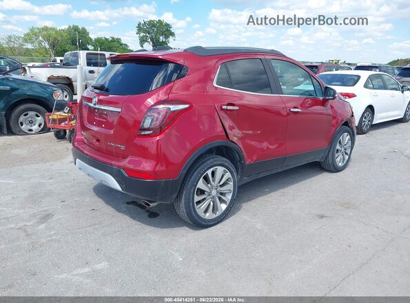 KL4CJESB3HB101131 2017 BUICK ENCORE Красный Задняя правая четверть