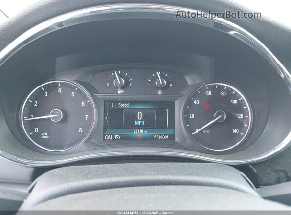 KL4CJESB3HB101131 2017 BUICK ENCORE Красный Вид задних сидений