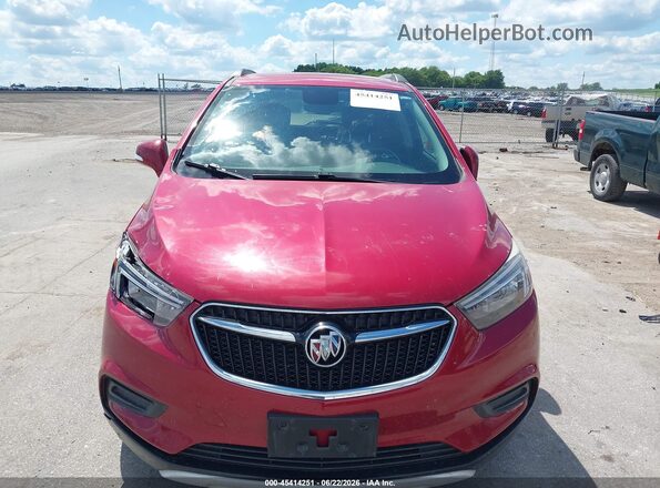 KL4CJESB3HB101131 2017 BUICK ENCORE Красный Вид щитка приборов