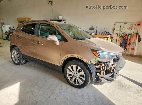 KL4CJESB3JB510915 2018 BUICK ENCORE Tan Front right