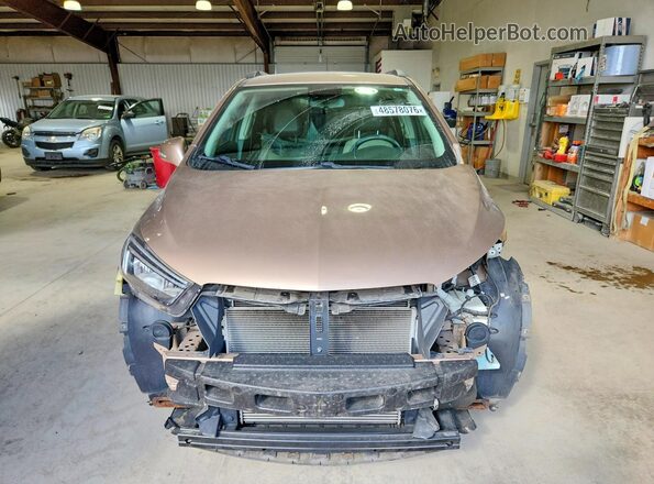KL4CJESB3JB510915 2018 BUICK ENCORE Tan Front view