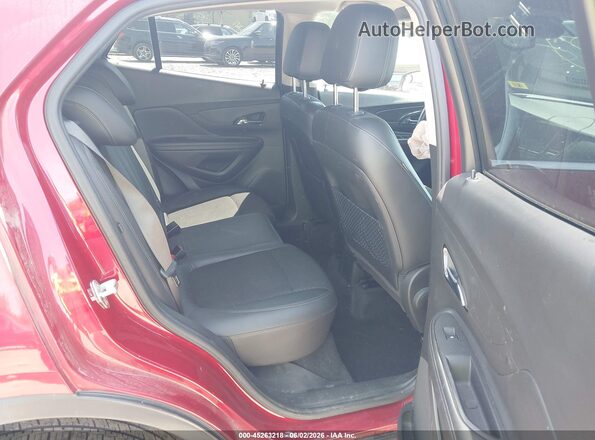 KL4CJESB3JB516150 2018 BUICK ENCORE Maroon Вид наклейки з VIN-кодом