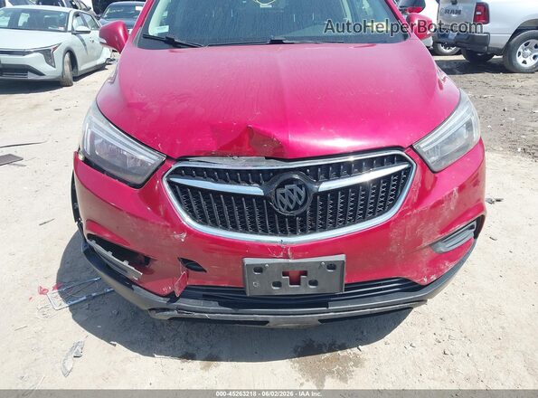 KL4CJESB3JB516150 2018 BUICK ENCORE Maroon Вид спереду