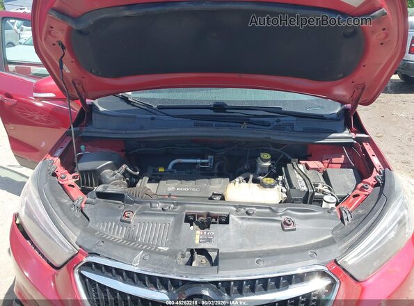 KL4CJESB3JB516150 2018 BUICK ENCORE Maroon Вид ззаду