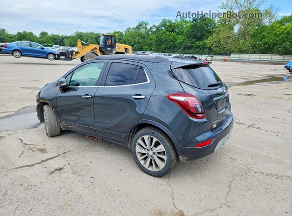 KL4CJESB3JB693233 2018 BUICK ENCORE Gray Задня ліва чверть