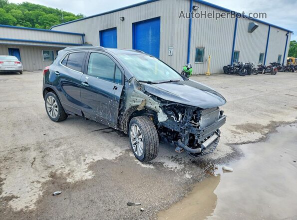 KL4CJESB3JB693233 2018 BUICK ENCORE Gray Передня права чверть