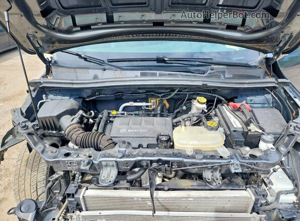 KL4CJESB3JB693233 2018 BUICK ENCORE Gray Вид підкапотного простору