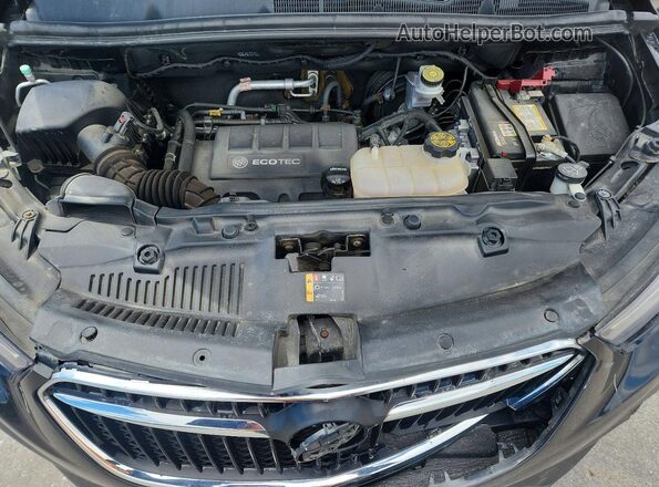 KL4CJESB3KB877329 2019 BUICK ENCORE Черный Вид задней части салона