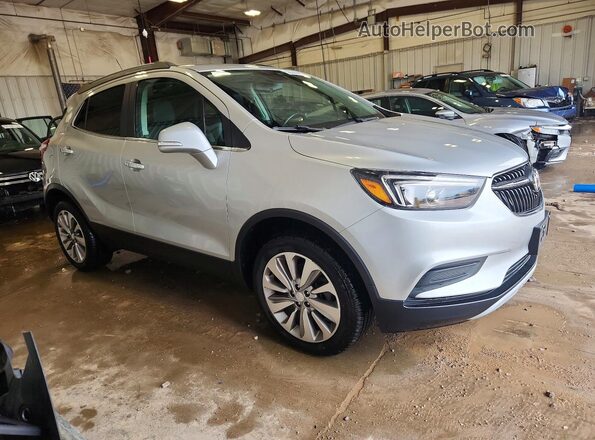 KL4CJESB3KB896799 2019 BUICK ENCORE Серебряный Передняя правая четверть