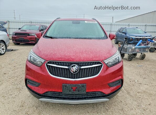 KL4CJESB4HB161824 2017 BUICK ENCORE Red Front view