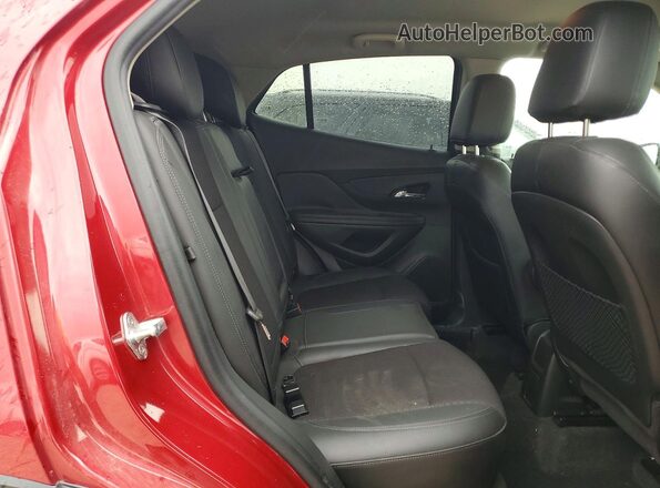 KL4CJESB4HB161824 2017 BUICK ENCORE Red Rear interior view