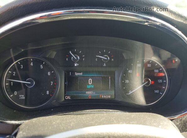 KL4CJESB4KB850401 2019 BUICK ENCORE Gray Вид щитка приладів