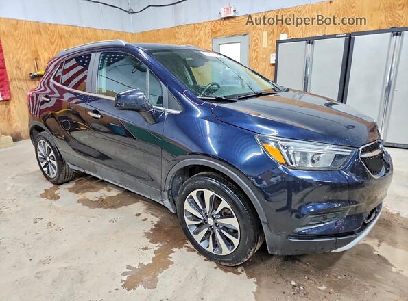 KL4CJESB4MB340259 2021 BUICK ENCORE Синий Передняя правая четверть