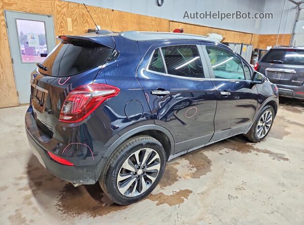 KL4CJESB4MB340259 2021 BUICK ENCORE Синий Задняя правая четверть