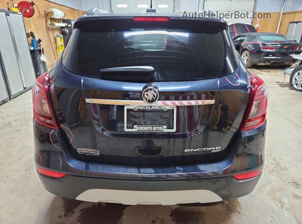KL4CJESB4MB340259 2021 BUICK ENCORE Синий Вид сзади