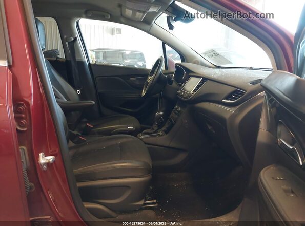 KL4CJESB4MB358289 2021 BUICK ENCORE Красный Вид салона спереди