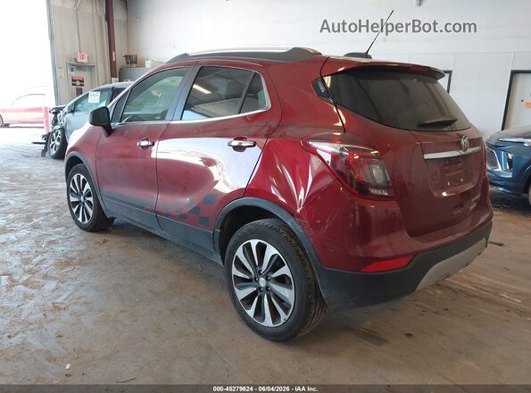 KL4CJESB4MB358289 2021 BUICK ENCORE Красный Задняя левая четверть