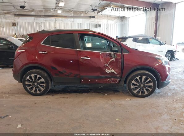 KL4CJESB4MB358289 2021 BUICK ENCORE Красный Вид задней части салона