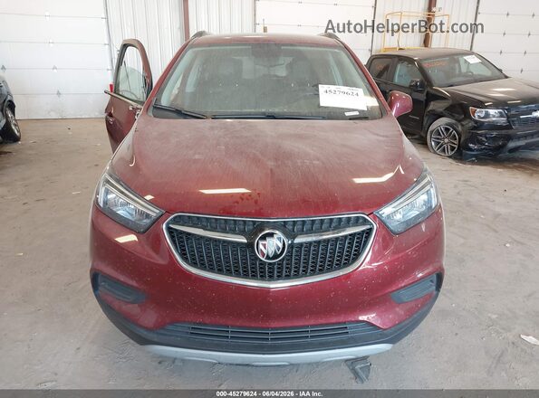 KL4CJESB4MB358289 2021 BUICK ENCORE Красный Вид щитка приборов