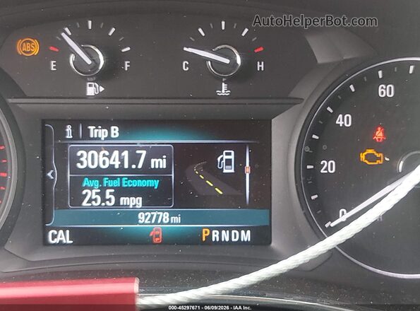KL4CJESB5HB257350 2017 BUICK ENCORE Red 