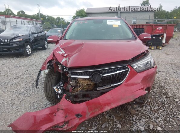 KL4CJESB5HB257350 2017 BUICK ENCORE Red უკანა სალონის ხედი