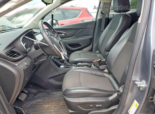 KL4CJESB5KB772131 2019 BUICK ENCORE Gray Widok wnętrza z przodu