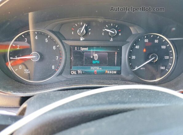 KL4CJESB5LB050143 2020 BUICK ENCORE Blue Instrument cluster view