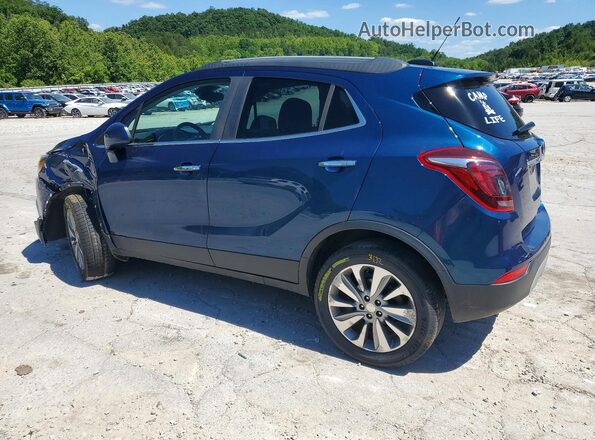 KL4CJESB5LB050143 2020 BUICK ENCORE Blue Rear left