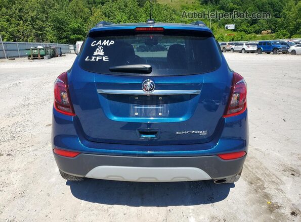 KL4CJESB5LB050143 2020 BUICK ENCORE Blue Rear view