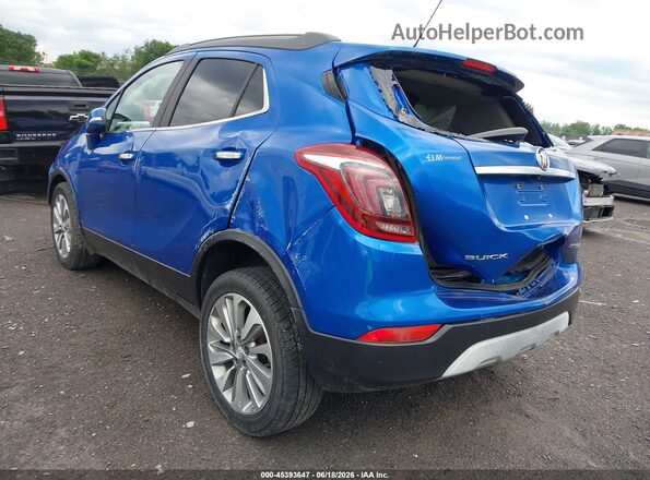 KL4CJESB6HB132289 2017 BUICK ENCORE Blue Trasero izquierdo