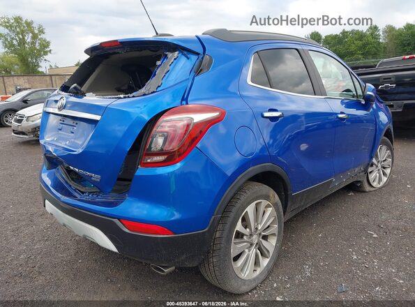 KL4CJESB6HB132289 2017 BUICK ENCORE Blue Trasero derecho