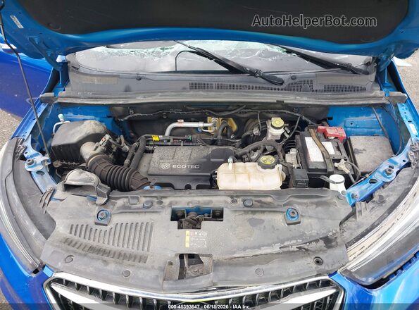KL4CJESB6HB132289 2017 BUICK ENCORE Blue Vista trasera