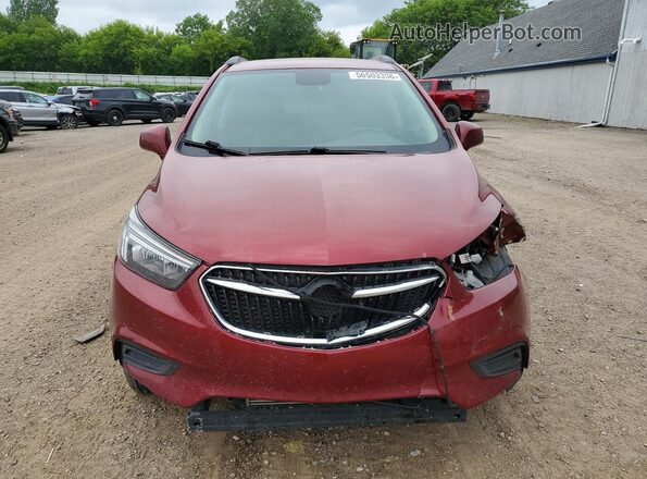 KL4CJESB7MB335864 2021 BUICK ENCORE Burgundy წინა ხედი