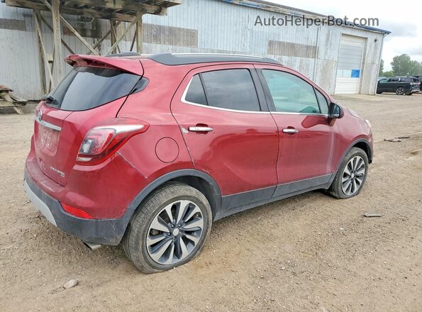 KL4CJESB7MB335864 2021 BUICK ENCORE Burgundy უკანა მარჯვენა