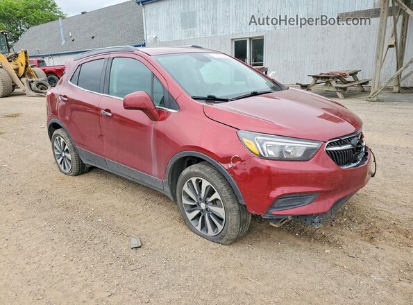 KL4CJESB7MB335864 2021 BUICK ENCORE Burgundy წინა მარჯვენა