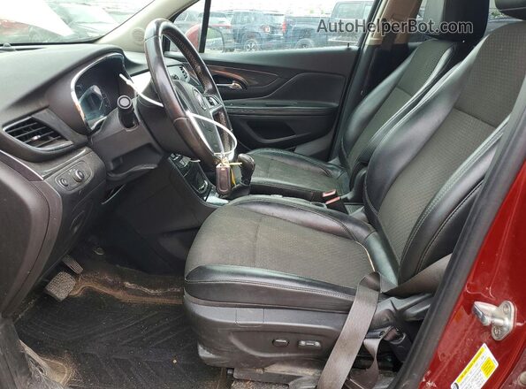 KL4CJESB7MB335864 2021 BUICK ENCORE Burgundy წინა სალონის ხედი