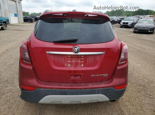 KL4CJESB7MB335864 2021 BUICK ENCORE Burgundy უკანა ხედი