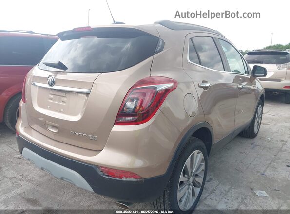 KL4CJESB8KB759311 2019 BUICK ENCORE Gold უკანა მარჯვენა