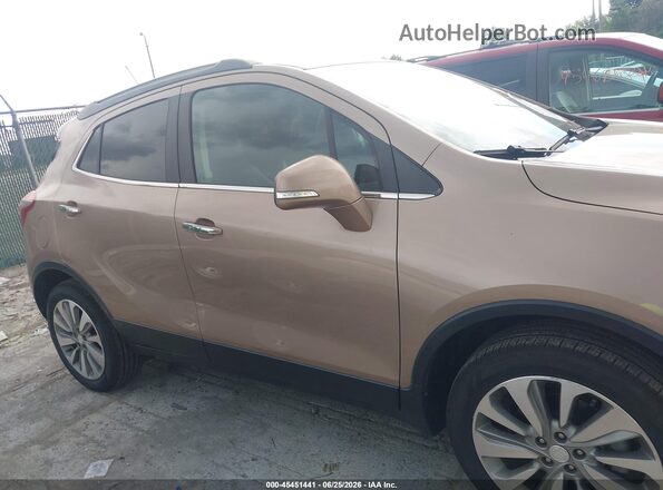 KL4CJESB8KB759311 2019 BUICK ENCORE Gold უკანა სალონის ხედი