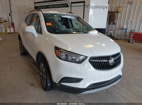 KL4CJESB8MB324405 2021 BUICK ENCORE White Դիմացի տեսք