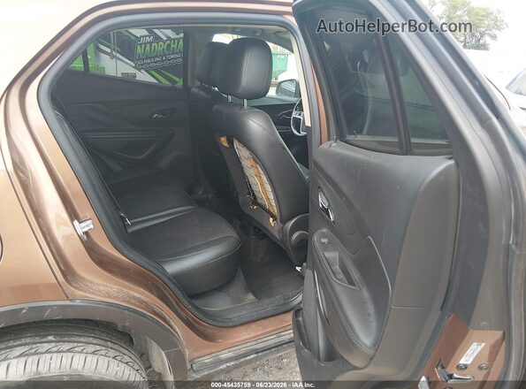 KL4CJESB9HB112845 2017 BUICK ENCORE Brown VIN კოდის სტიკერის ხედი
