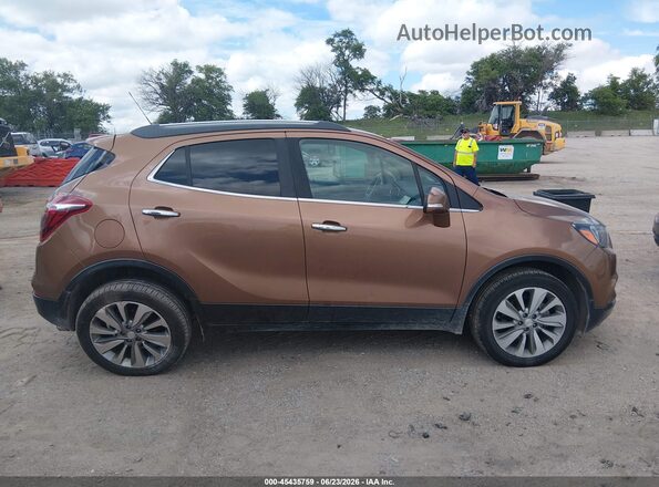 KL4CJESB9HB112845 2017 BUICK ENCORE Brown უკანა სალონის ხედი