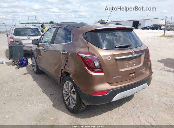KL4CJESB9HB112845 2017 BUICK ENCORE Brown უკანა მარცხენა