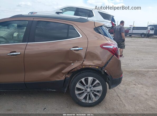 KL4CJESB9HB112845 2017 BUICK ENCORE Brown წინა ხედი