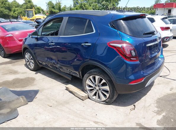 KL4CJESB9KB793547 2019 BUICK ENCORE Blue Задня ліва чверть