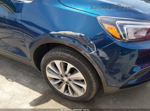 KL4CJESB9KB793547 2019 BUICK ENCORE Blue Вид спереду