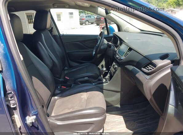 KL4CJESBXKB779768 2019 BUICK ENCORE Dark Blue Вид салона спереди
