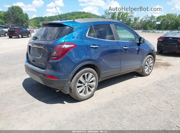 KL4CJESBXKB779768 2019 BUICK ENCORE Dark Blue Задняя правая четверть