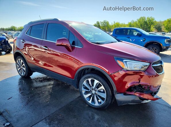 KL4CJESM0NB567905 2022 BUICK ENCORE Red Front right