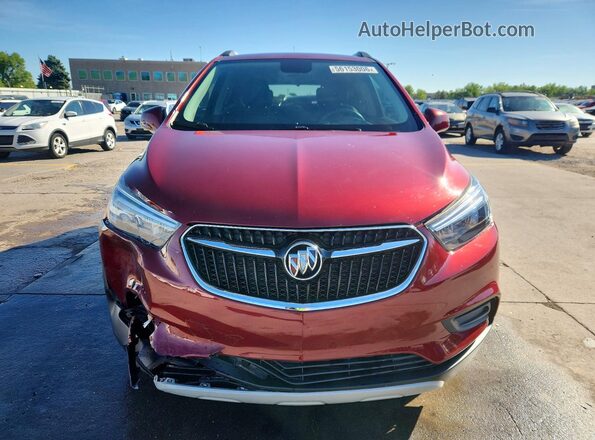 KL4CJESM0NB567905 2022 BUICK ENCORE Red Front view